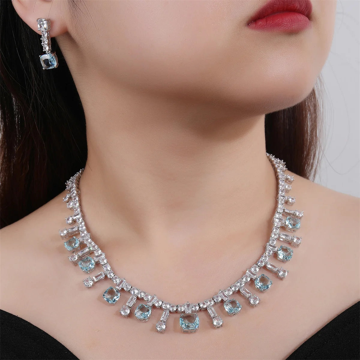 Pieces High Quality Zirconia Fashion Zirconia  Set Jewelry Zirconia