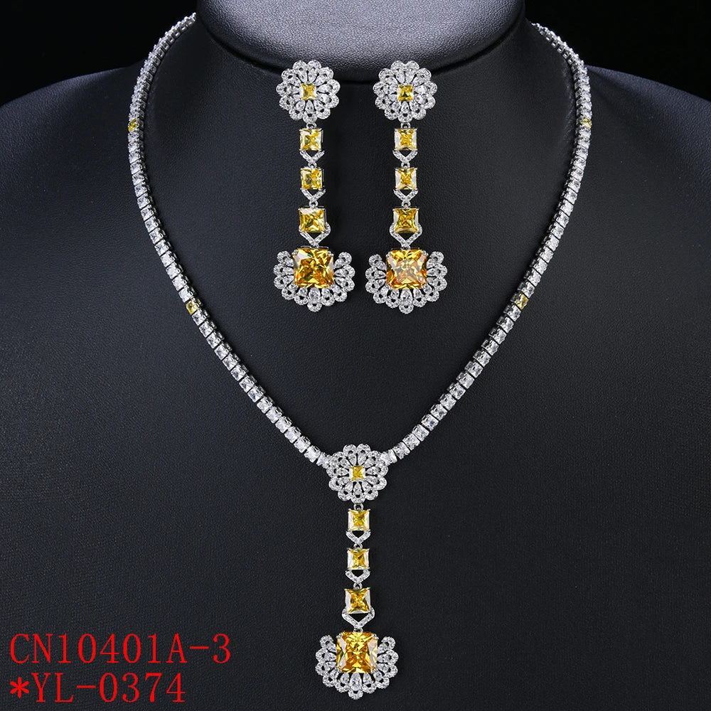 Pieces High Quality Zirconia Fashion Zirconia  Set Jewelry Zirconia