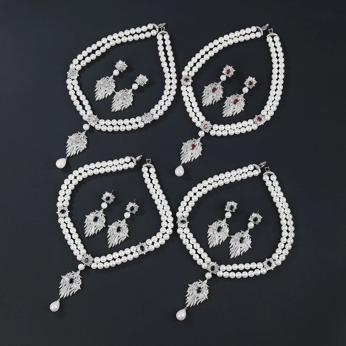 Luxury  Zirconia  Set  Wedding Jewelry