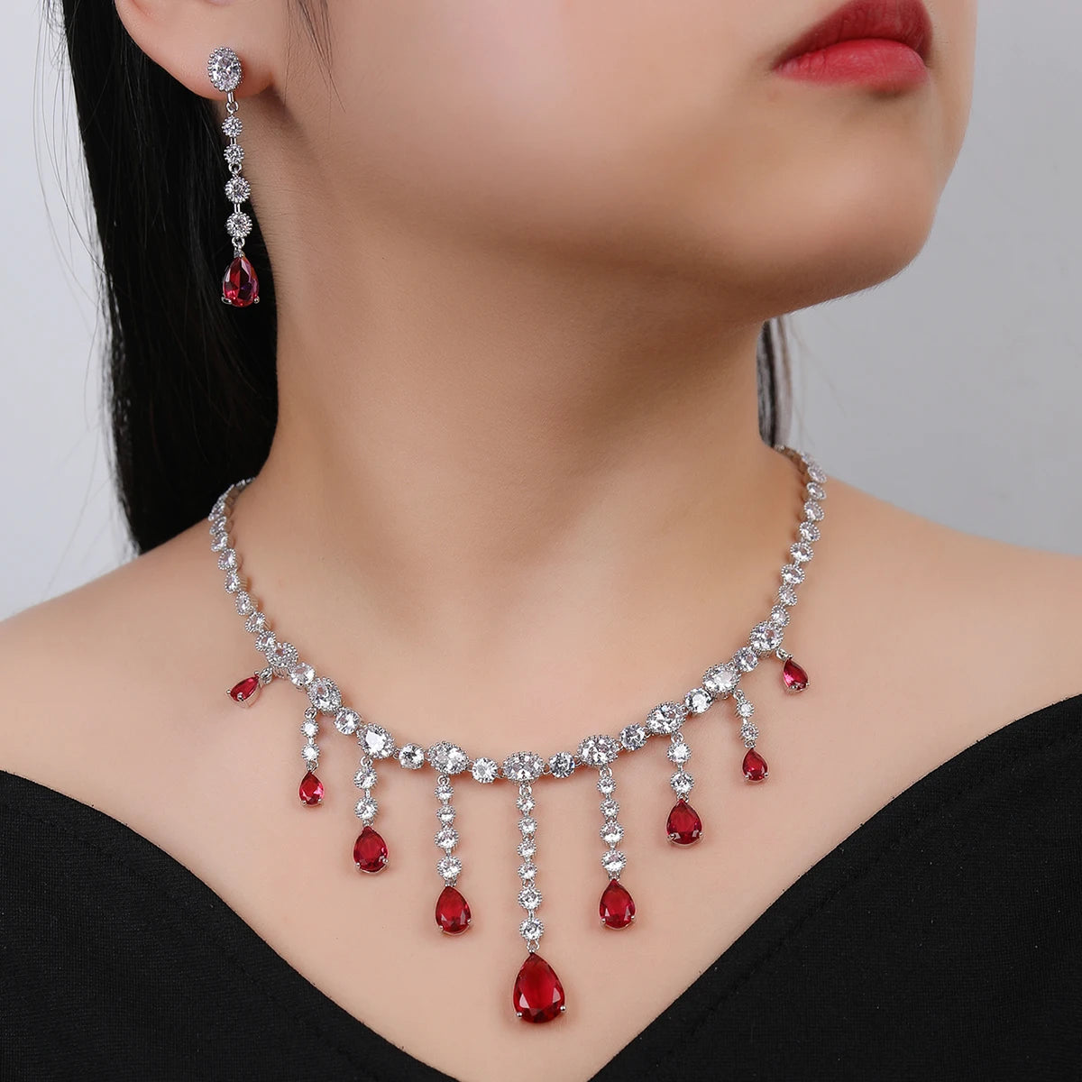 Zirconia  Jewelry Set