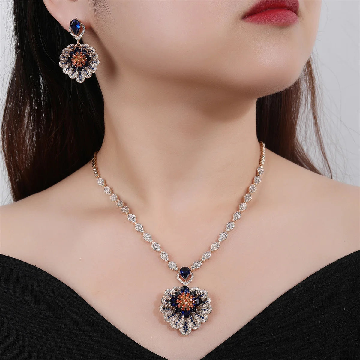 Fashion Zirconia Jewelry Sets