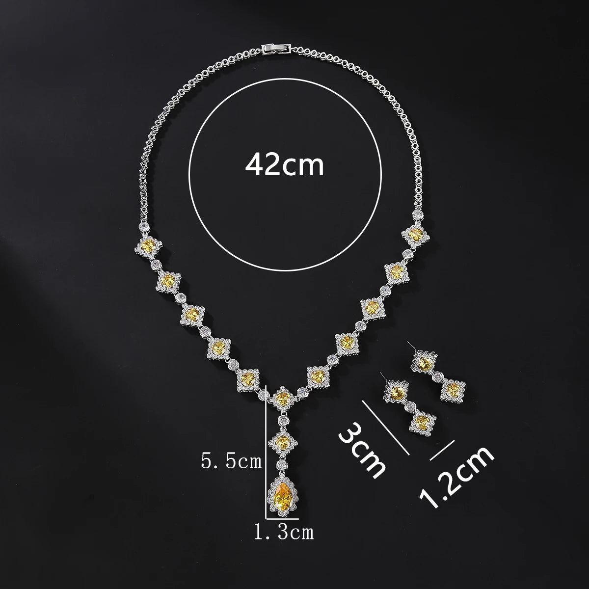 Pieces High Quality Zirconia Fashion Zirconia  Set Jewelry Zirconia