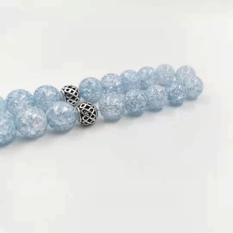 Blue Crystal  Muslim prayer  TURKISH fashion Ramadan  misbaha