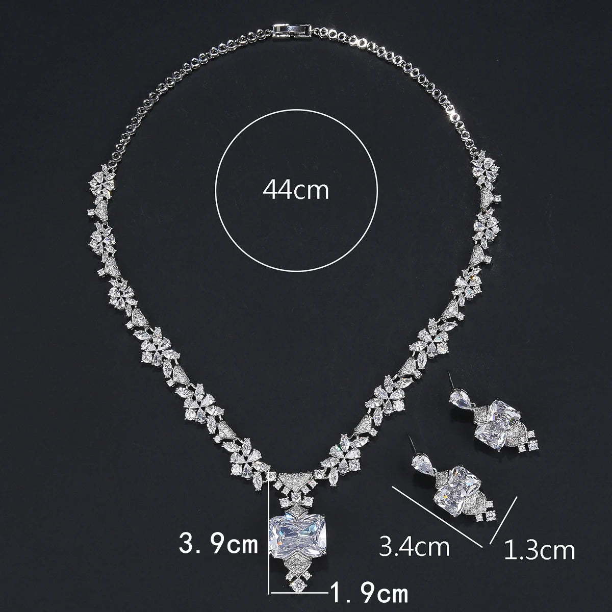 Zirconia  Set  Jewelry