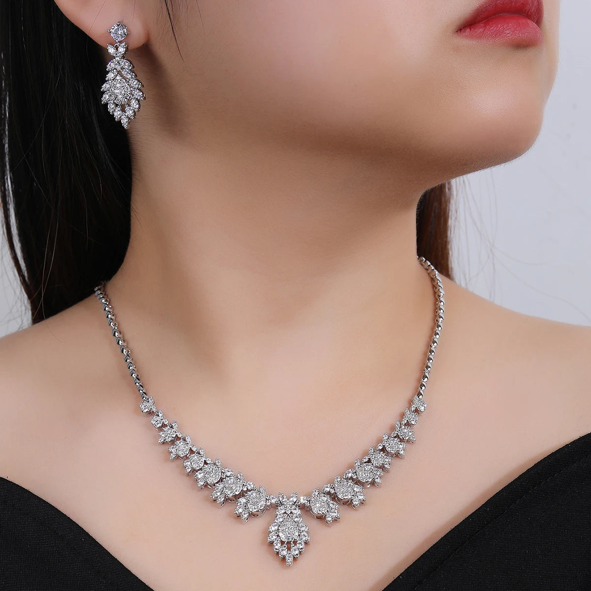 Fashion  Zirconia  Set Jewelry