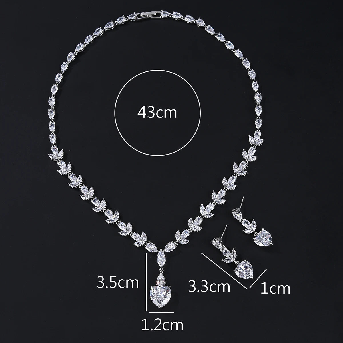 Fashion Zirconia B Set Jewelry