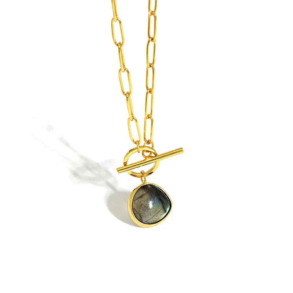 925 Sterling Silver Labradorite Necklace Horoscope