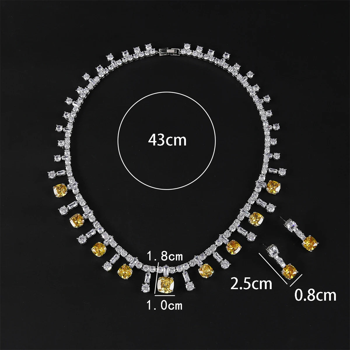 Pieces High Quality Zirconia Fashion Zirconia  Set Jewelry Zirconia