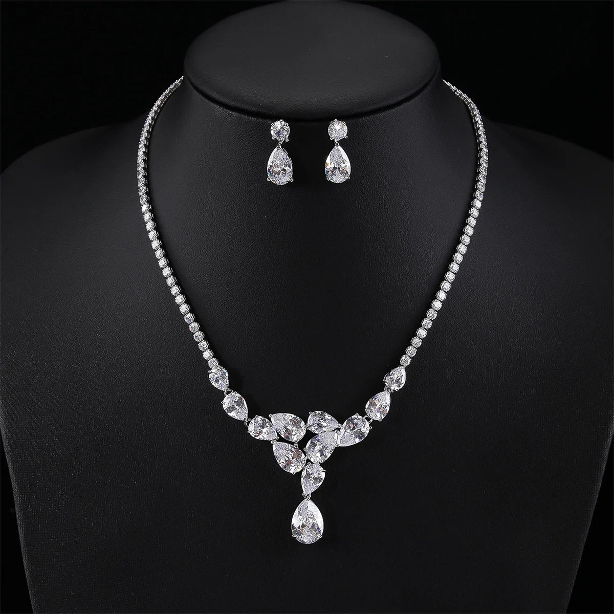 High Quality Zirconia Fashion Zirconia  Set Jewelry Zirconia