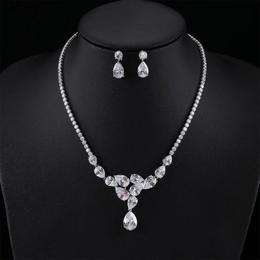 High Quality Zirconia Fashion Zirconia  Set Jewelry Zirconia