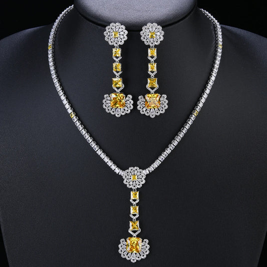 Pieces High Quality Zirconia Fashion Zirconia  Set Jewelry Zirconia