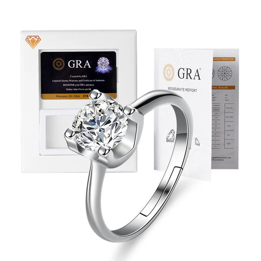 diamond   sterling silver mosanite