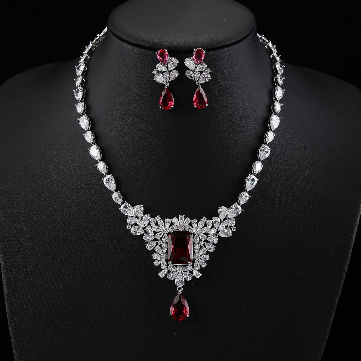 Pieces High Quality Zirconia Fashion Zirconia  Set Jewelry Zirconia