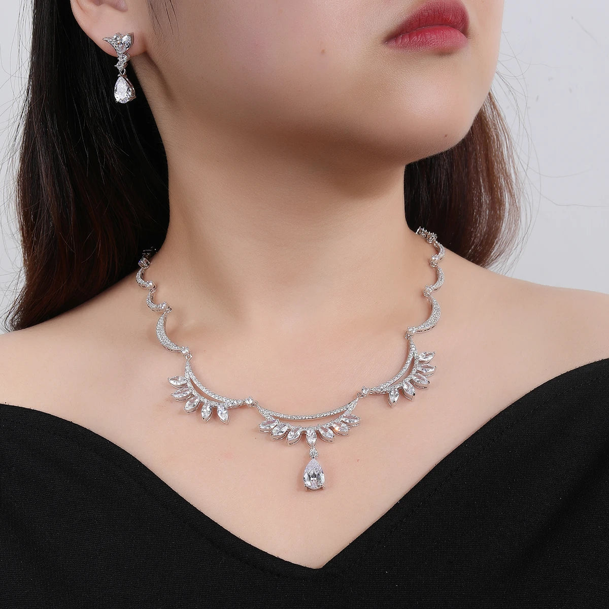 Pieces High Quality Zirconia Fashion Zirconia  Set Jewelry Zirconia