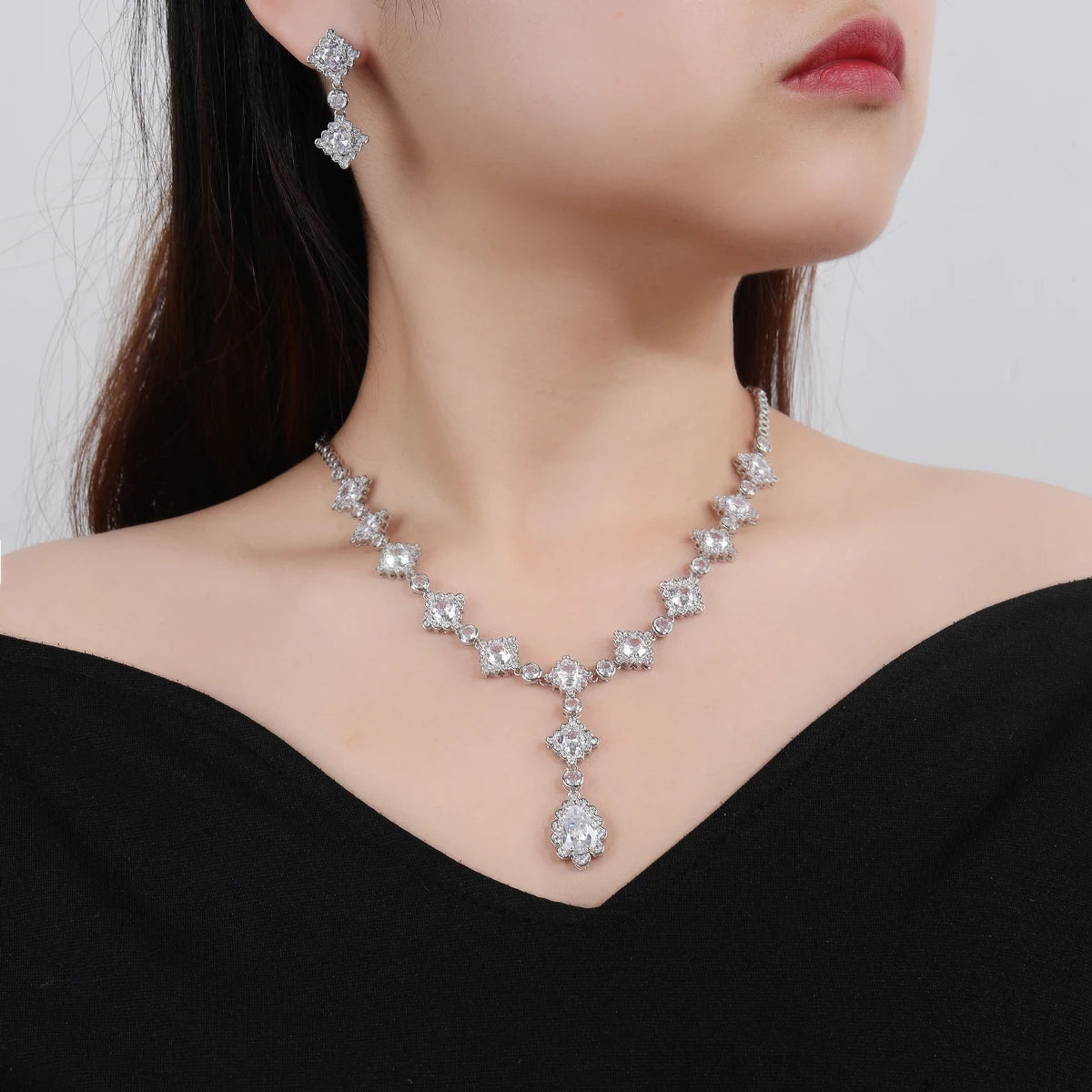 Pieces High Quality Zirconia Fashion Zirconia  Set Jewelry Zirconia