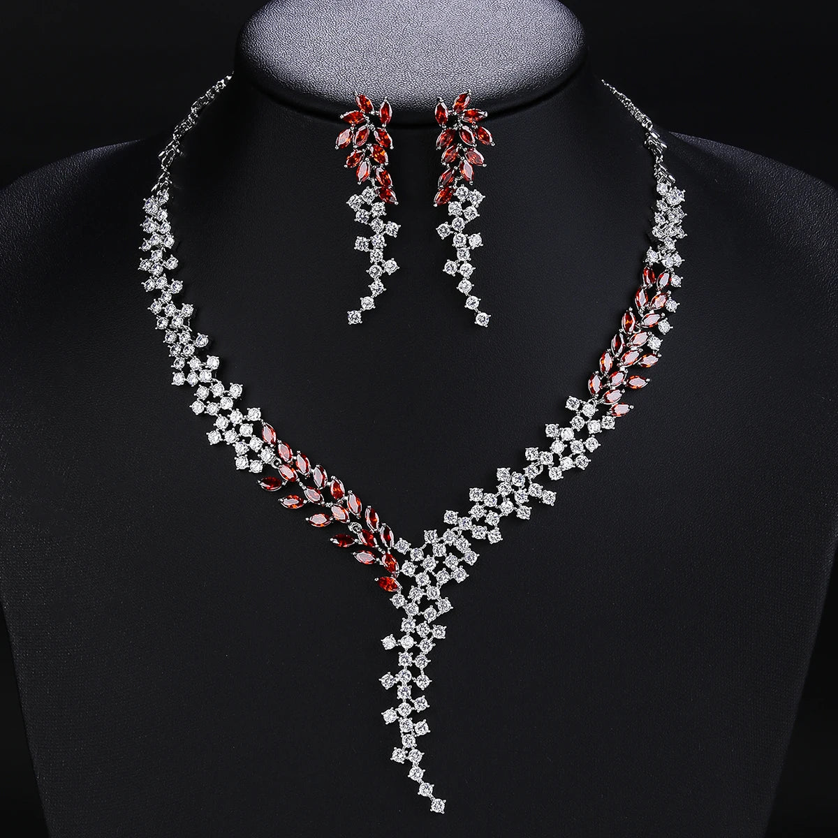 Luxury Pieces High Quality Zirconia Fashion Zirconia  Set Jewelry Zirconia