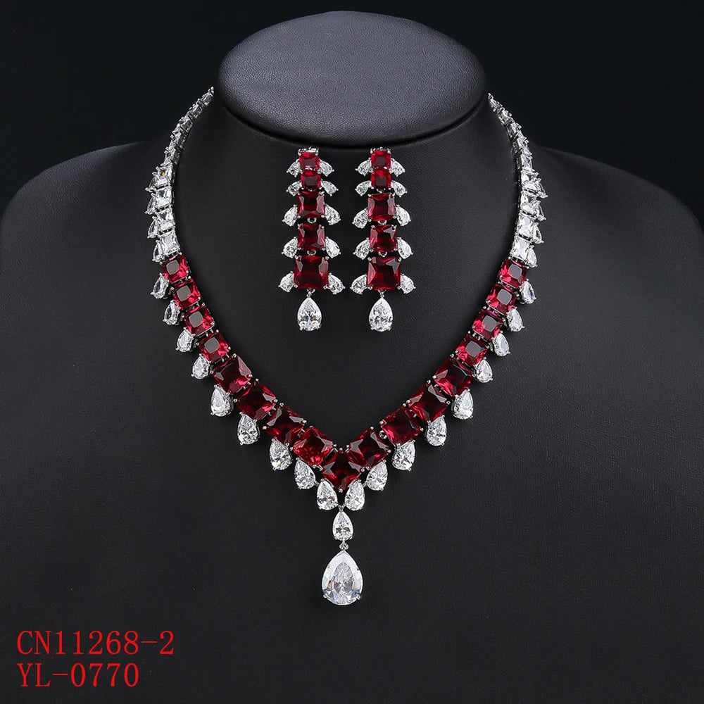 Zirconia Jewelry Luxury Set