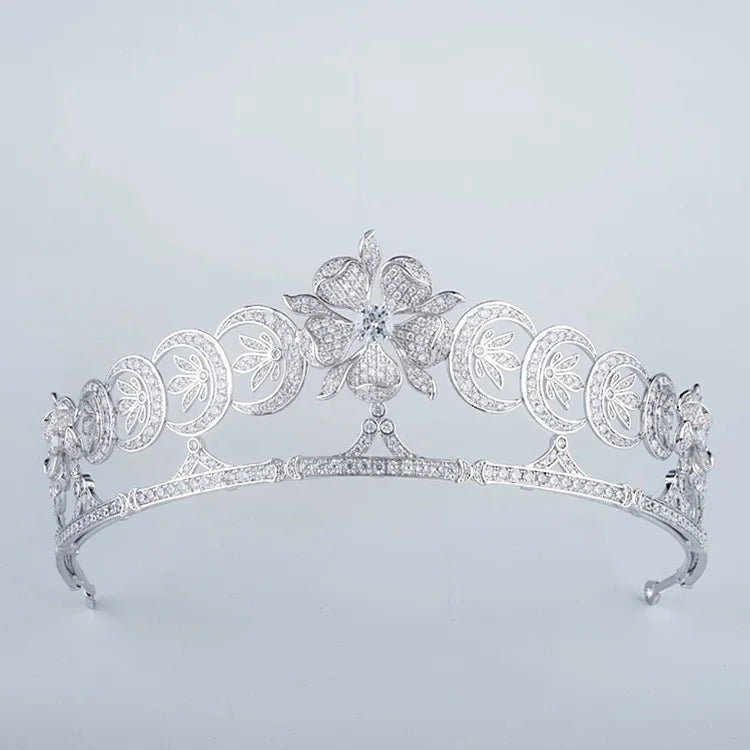 Zircon Headdress Wedding Hair Accessories Wedding Jewelry Crowns