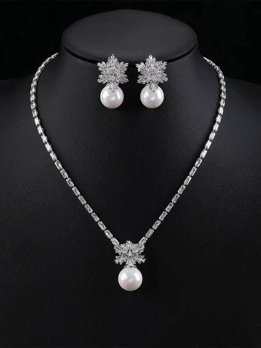 High Quality Zirconia Fashion Zirconia  Set Jewelry Zirconia