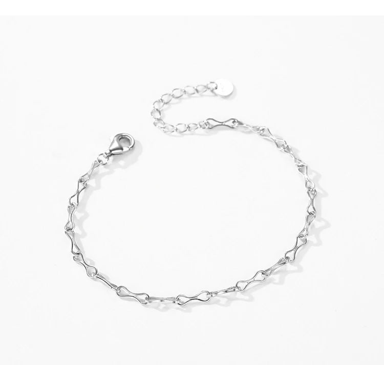 Real 925 Sterling Silver Bracelets Luxury  Jewelry