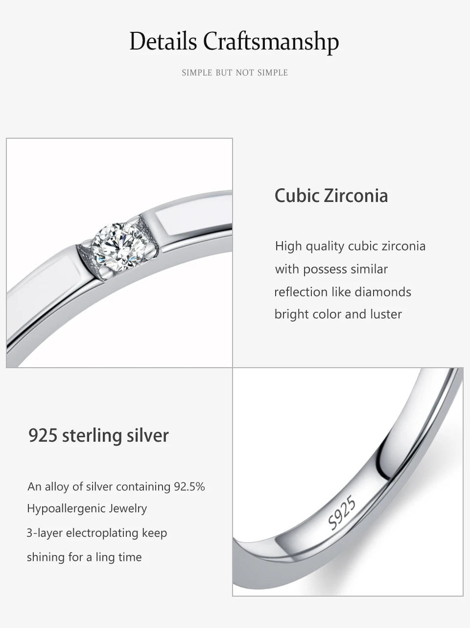 White Rings Zircon