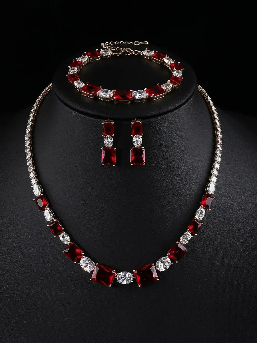 Pieces High Quality Zirconia Fashion Zirconia  Set Jewelry Zirconia