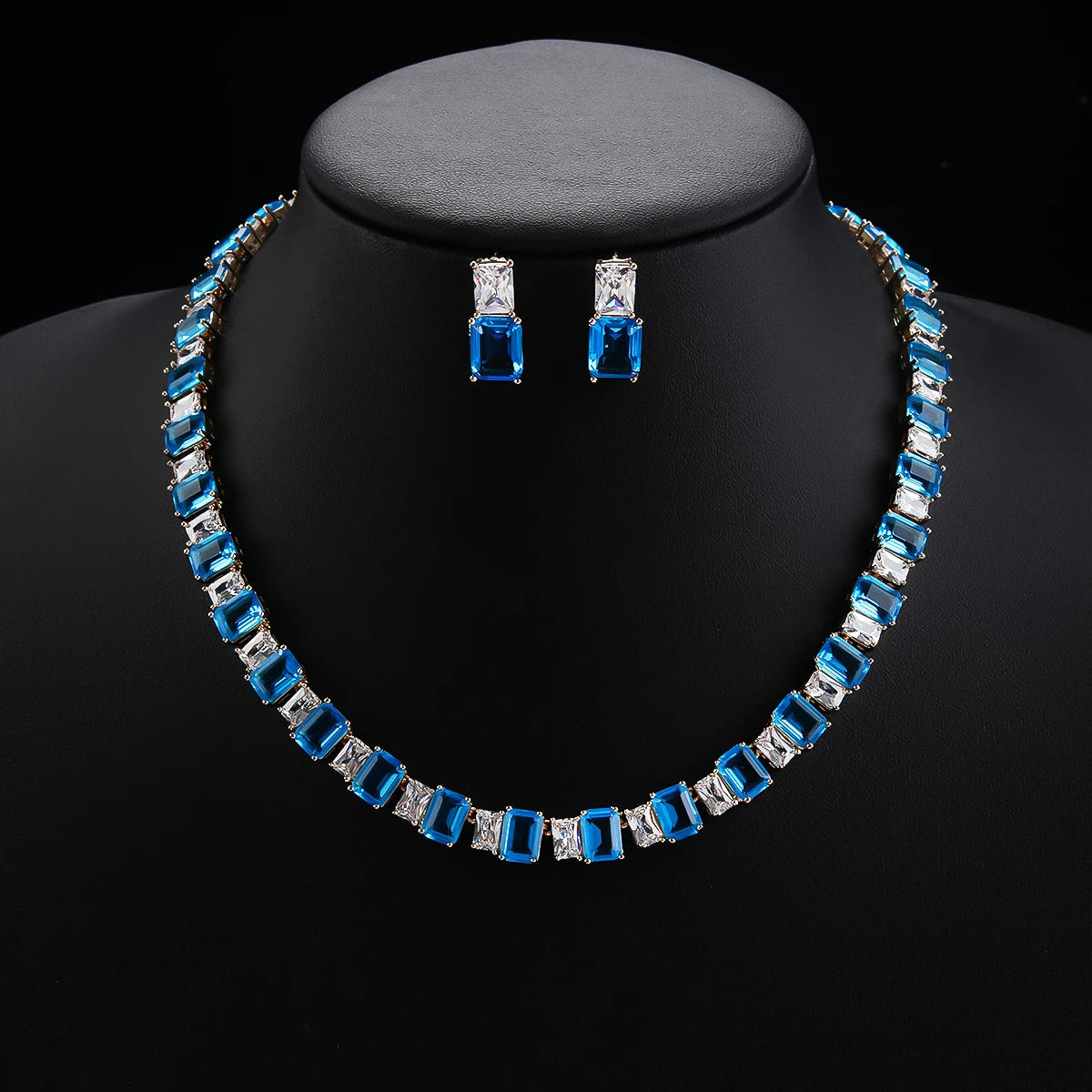 Luxury Pieces High Quality Zirconia Fashion Zirconia  Set Jewelry Zirconia