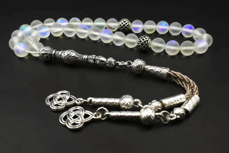 Austrian Crystal tasbih 33 66 99 beads with Metal tassel New style Crystal women prayer beads gift Muslim Rosary