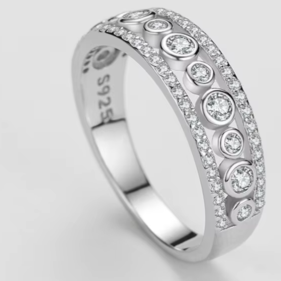 925 Sterling Silver Zircon  Jewelry