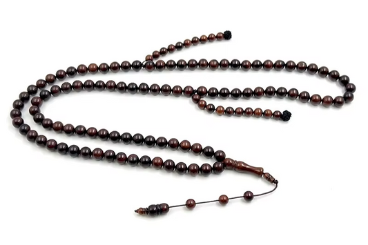 Natural Kuka Wood Tasbih bracelet  beads muslim prayer beads turkish Misbaha Eid gift islamic Rosary